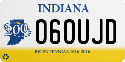 IN license plate 060UJD