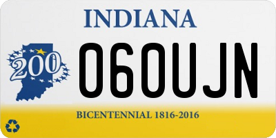 IN license plate 060UJN