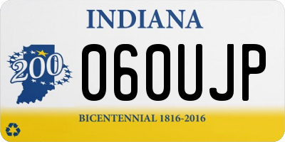IN license plate 060UJP