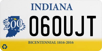 IN license plate 060UJT