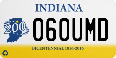 IN license plate 060UMD