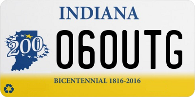 IN license plate 060UTG