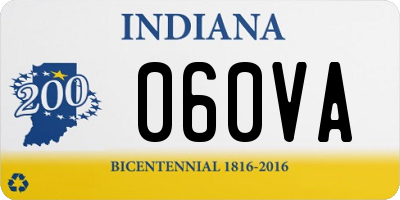 IN license plate 060VA