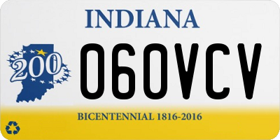 IN license plate 060VCV