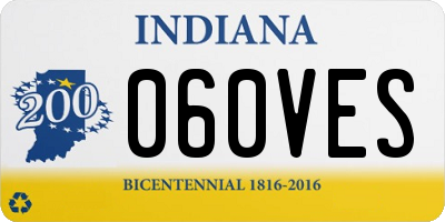 IN license plate 060VES