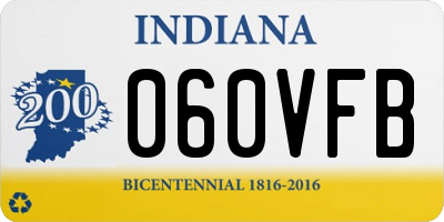 IN license plate 060VFB