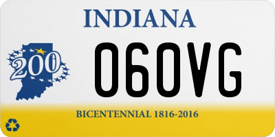IN license plate 060VG