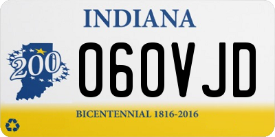 IN license plate 060VJD