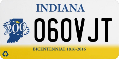 IN license plate 060VJT