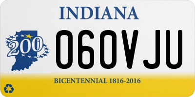 IN license plate 060VJU