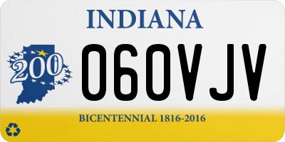 IN license plate 060VJV