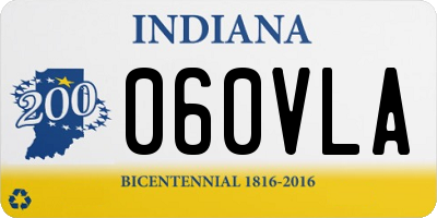 IN license plate 060VLA