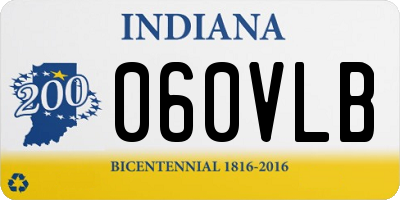 IN license plate 060VLB