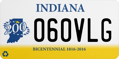 IN license plate 060VLG
