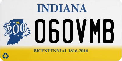 IN license plate 060VMB