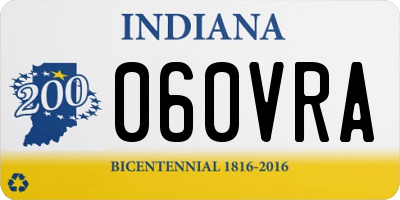 IN license plate 060VRA