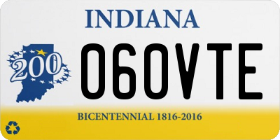 IN license plate 060VTE