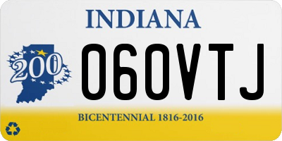 IN license plate 060VTJ