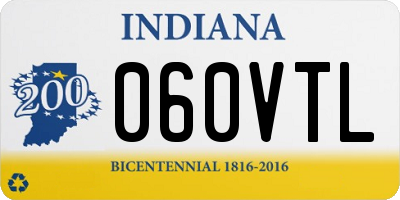 IN license plate 060VTL
