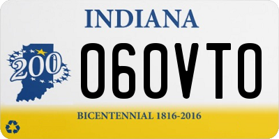 IN license plate 060VTO