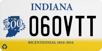 IN license plate 060VTT