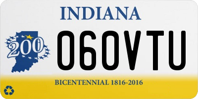 IN license plate 060VTU
