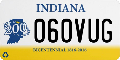 IN license plate 060VUG