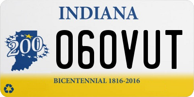 IN license plate 060VUT