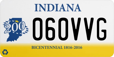 IN license plate 060VVG