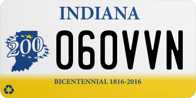 IN license plate 060VVN