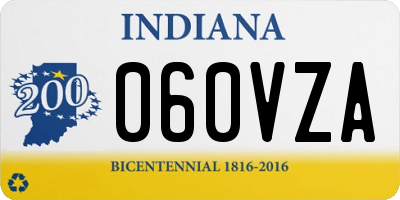 IN license plate 060VZA