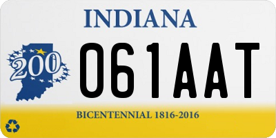 IN license plate 061AAT