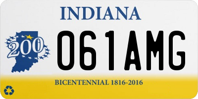 IN license plate 061AMG