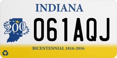 IN license plate 061AQJ