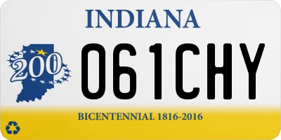 IN license plate 061CHY