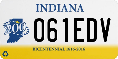 IN license plate 061EDV