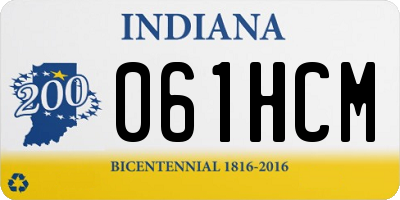 IN license plate 061HCM