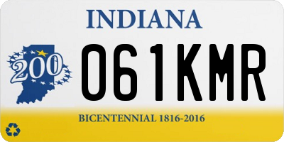 IN license plate 061KMR