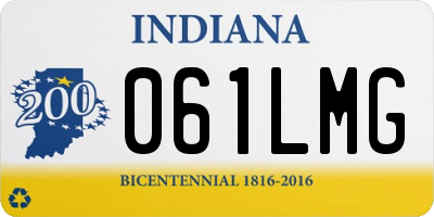 IN license plate 061LMG