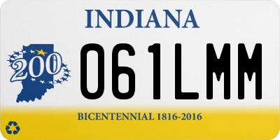 IN license plate 061LMM