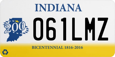IN license plate 061LMZ
