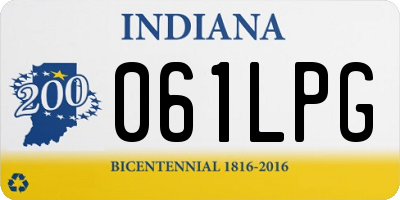 IN license plate 061LPG