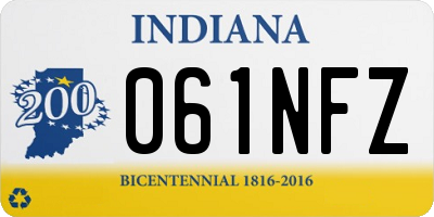 IN license plate 061NFZ