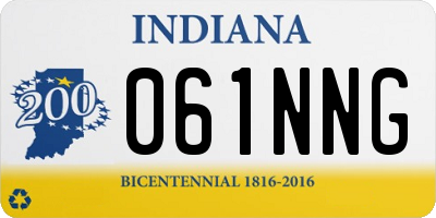 IN license plate 061NNG