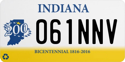 IN license plate 061NNV