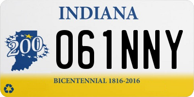 IN license plate 061NNY