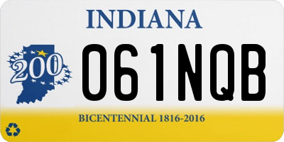IN license plate 061NQB