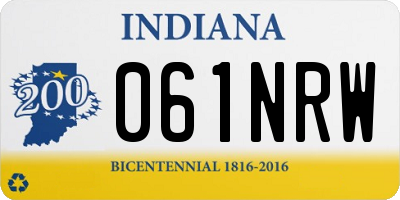 IN license plate 061NRW
