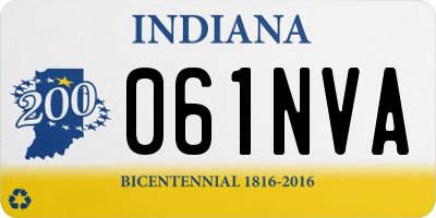 IN license plate 061NVA