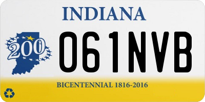 IN license plate 061NVB